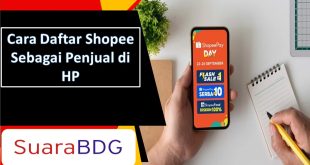 Cara Daftar Shopee Sebagai Penjual di HP