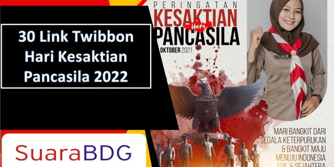 30 Link Twibbon Hari Kesaktian Pancasila 2022