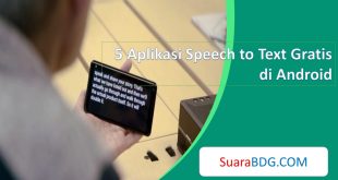 Aplikasi Speech to Text Gratis di Android